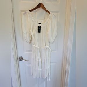 NWT White City Chic Dress